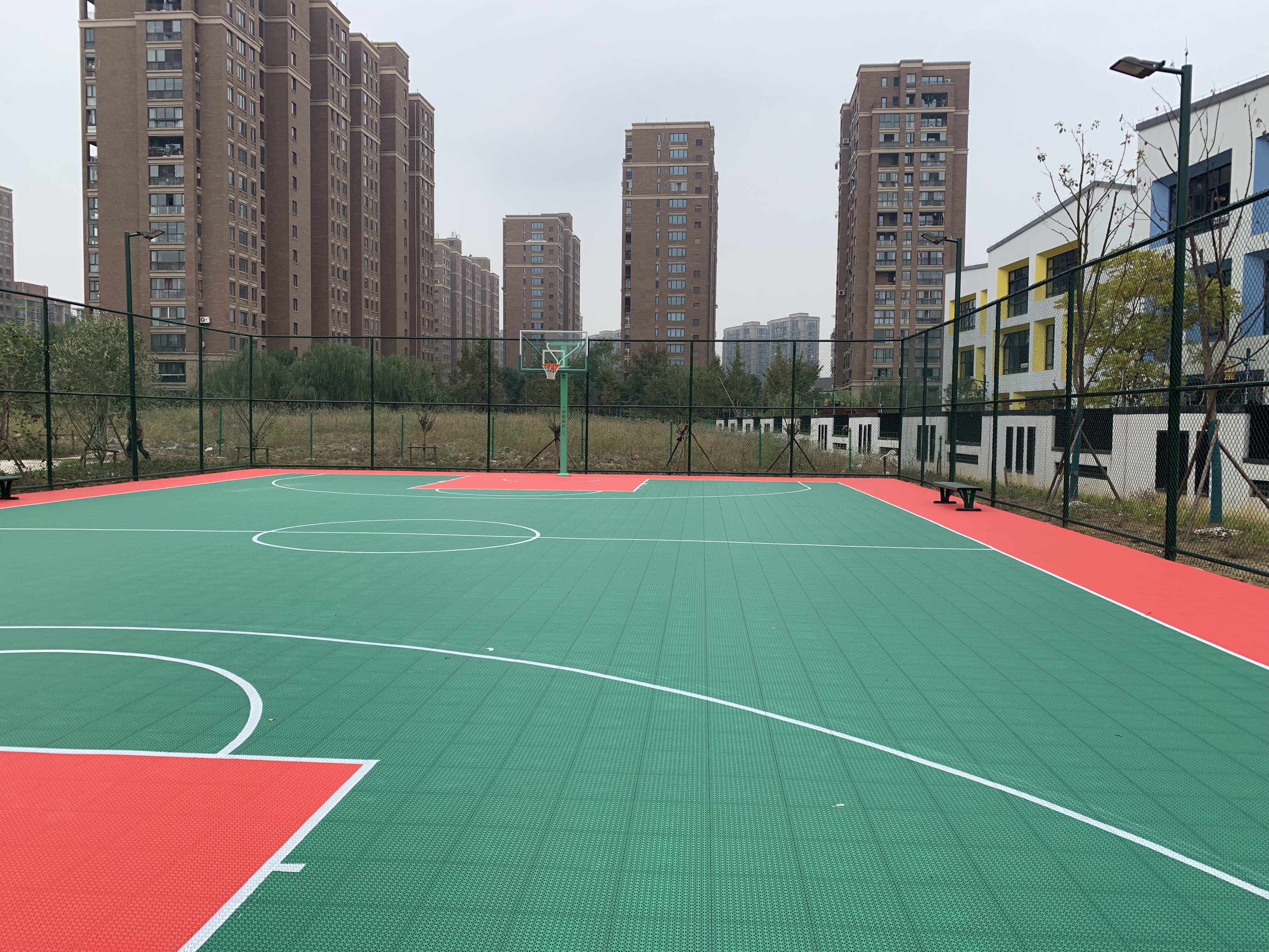 閑林街道體育運(yùn)動(dòng)籃球場(chǎng)健身改造項(xiàng)目